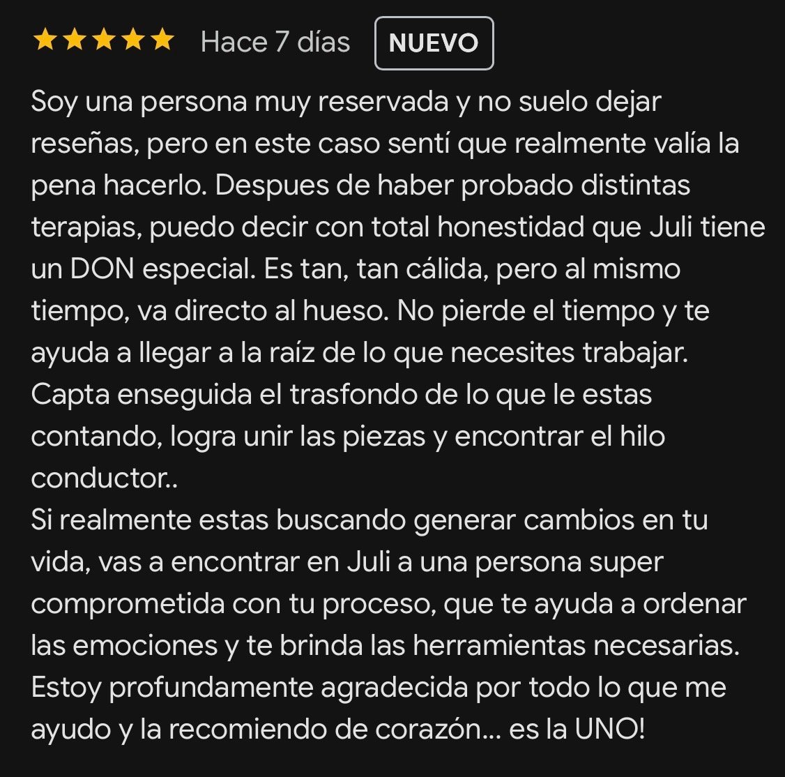 Testimonio